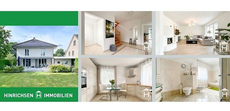 Foto Heute m�chten wir Ihnen eine besondere Immobilie aus unserem Repertoire vorstellen: eine charmante Stadthausvilla aus dem Jahr 2005 in Kaltenkirchen, die klassische Architektur mit hochwertiger Bauweise und gro�z�gigem Wohnkomfort verbindet. Auf rund 129 m� Wohnfl�che und einem 627 m� gro�en Grundst�ck finden unterschiedliche Lebensentw�rfe Platz, dazu kommen ein vielseitiger Vollkeller und eine Garage mit direktem Zugang ins Haus.<br>Lassen Sie sich diese einzigartige Chance nicht entgehen und fordern ein ausf�hrliches Expos� an. 