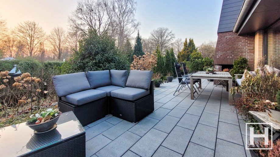 Lieblingsplatz im Sommer Einfamilienhaus Kaltenkirchen