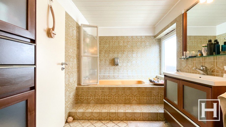 Badezimmer mit Badewanne Einfamilienhaus Glasau-Sarau