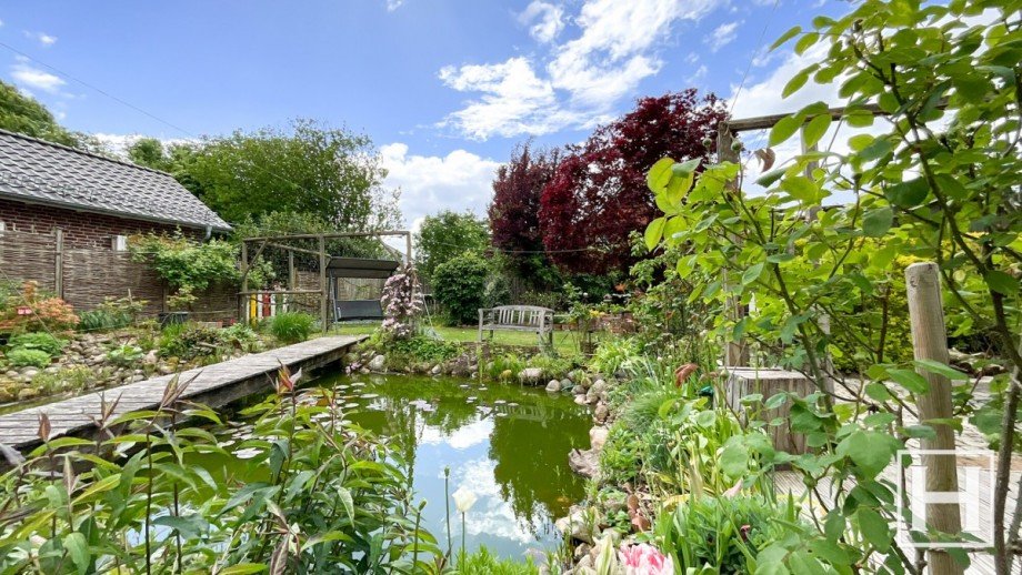 Idylle im Garten Einfamilienhaus Kisdorf