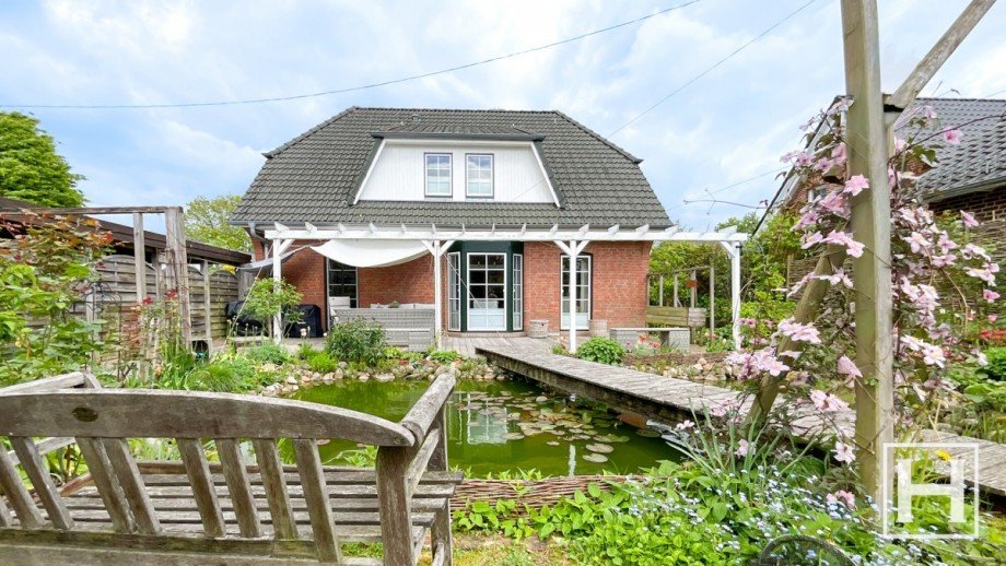 Gartenansicht Einfamilienhaus Kisdorf