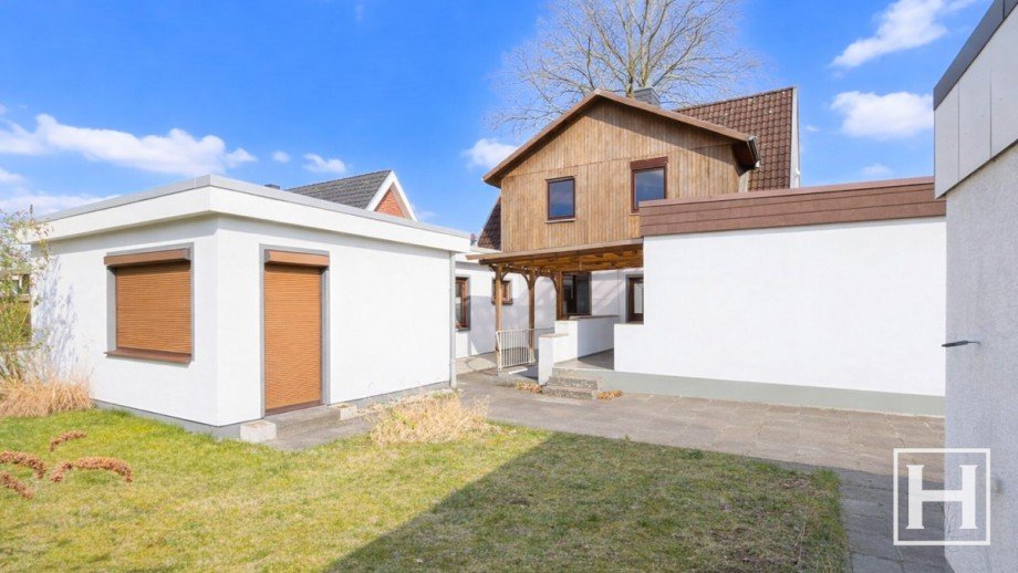 Gartenansicht Einfamilienhaus Wahlstedt