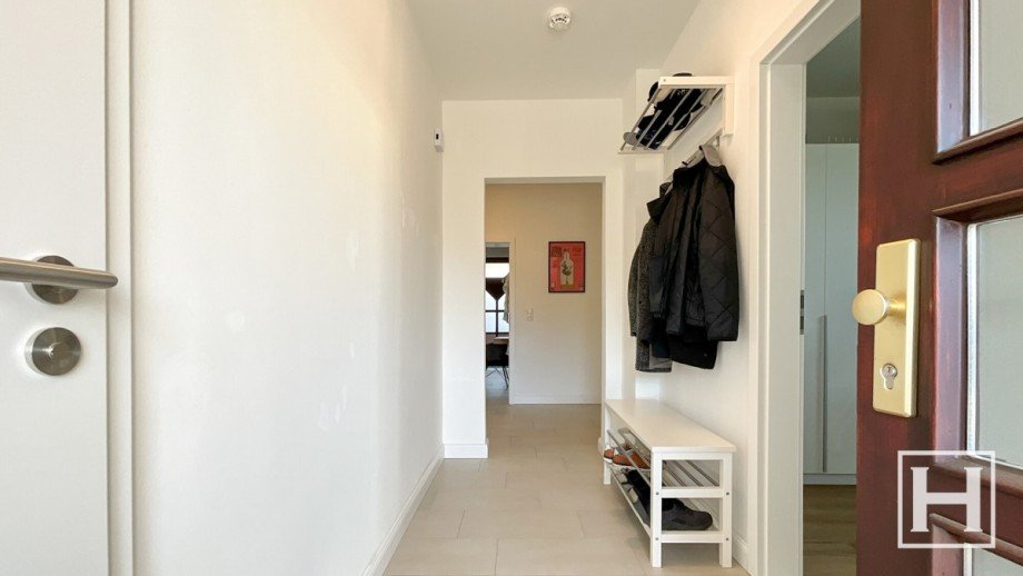 Wohnungseingang mit Flur Erdgeschosswohnung Stuvenborn