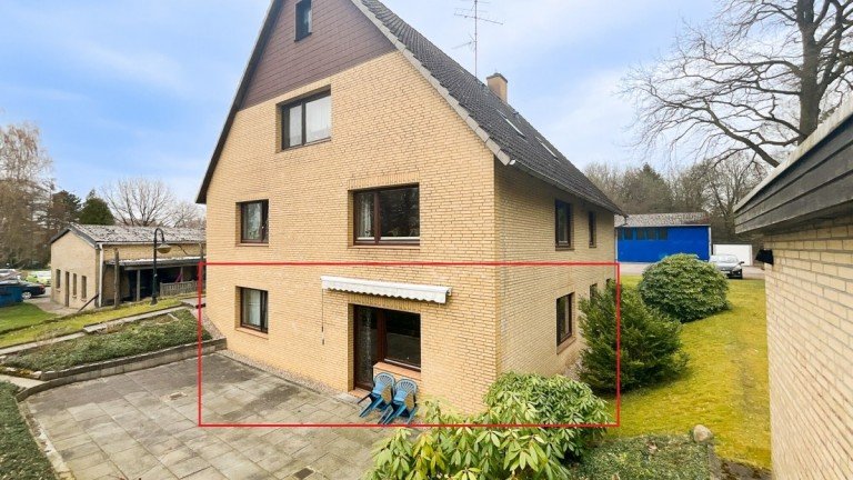 Hausansicht Wahlstedt Souterrainwohnung Attraktive Kapitalanlage mit Perspektive
