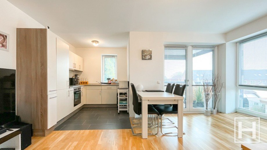 Moderne K�che Etagenwohnung Kaltenkirchen