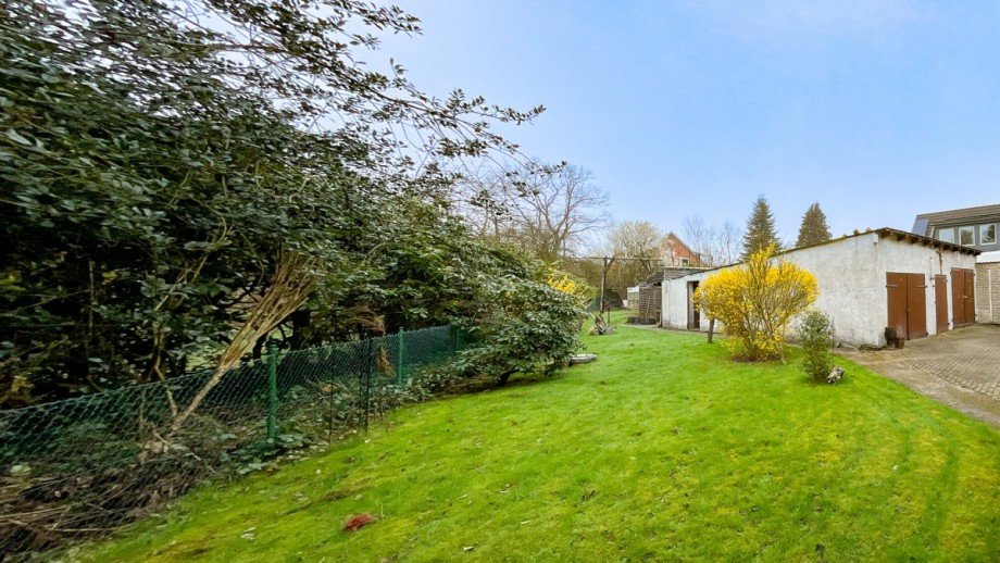 Gartenansicht Mehrfamilienhaus Itzstedt