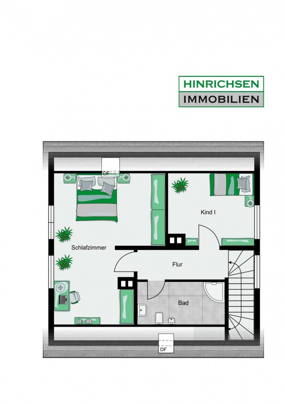 Grundriss Dachgeschoss Einfamilienhaus Nahe