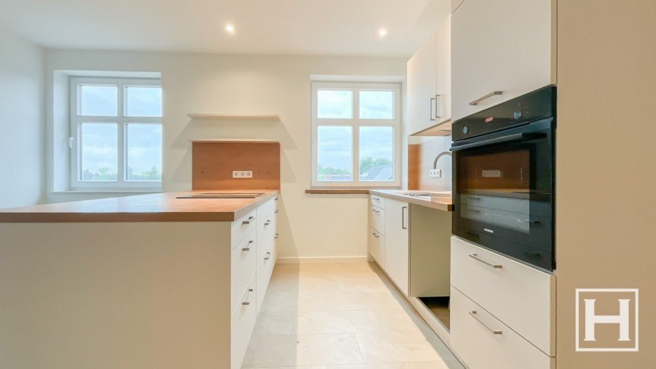 Hochwertige Einbauk�che Dachgeschosswohnung Sieversh�tten