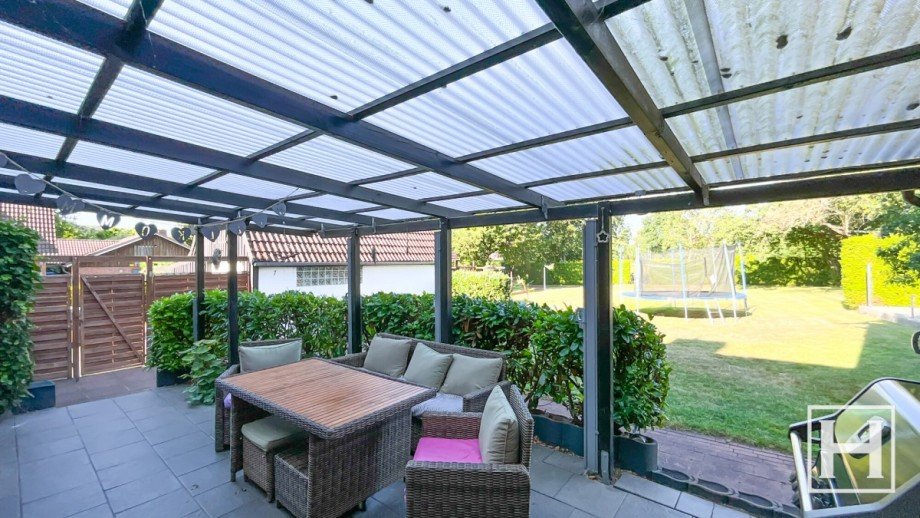 �berdachte Terrasse Einfamilienhaus Todesfelde