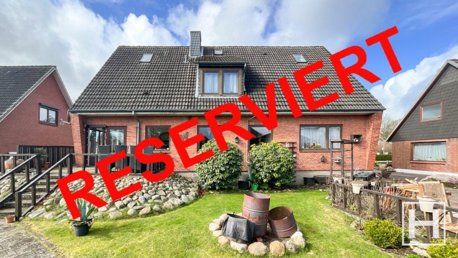 R�ckw�rtige Hausansicht Einfamilienhaus Seth