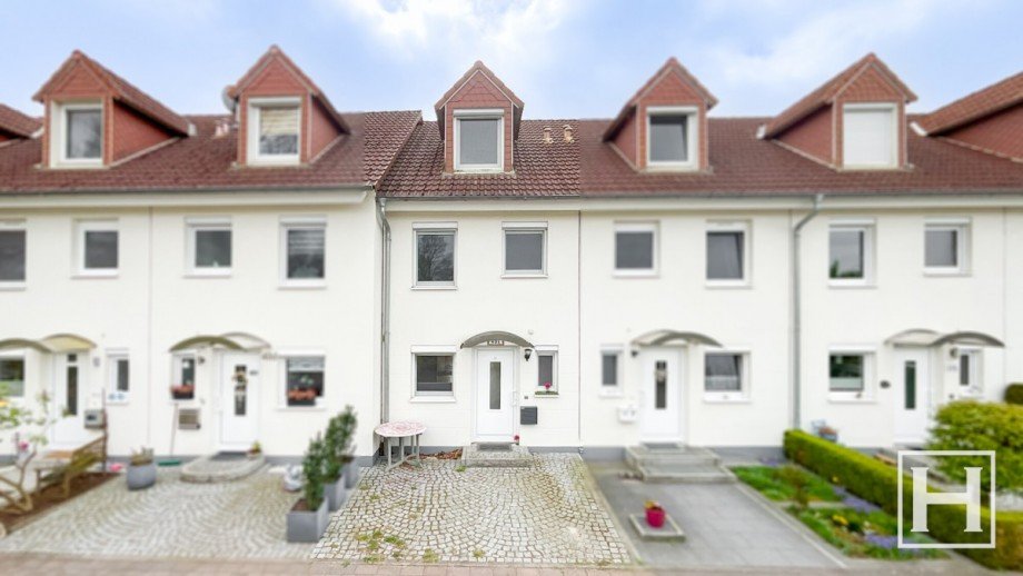 Vorderansicht Reihenmittelhaus Kaltenkirchen