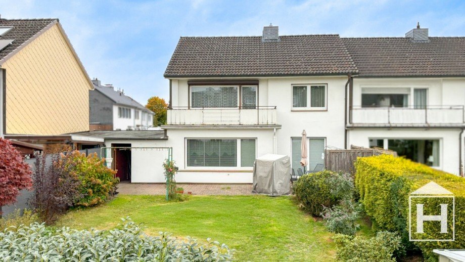R�CKANSICHT Reihenhaus Kaltenkirchen