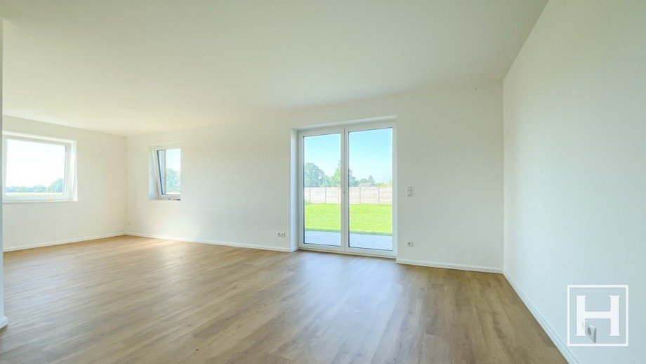 Wohnzimmer zum Wohlf�hlen Doppelhaush�lfte Stuvenborn