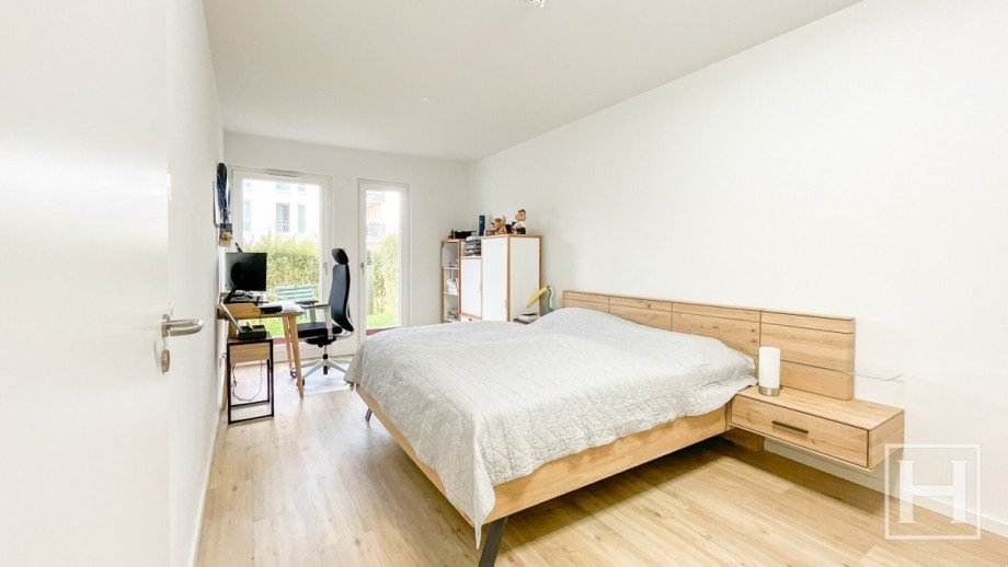 Schlafzimmer/B�ro Erdgeschosswohnung Kaltenkirchen