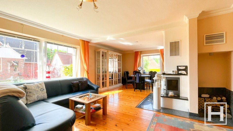 Wohnzimmer Einfamilienhaus Stuvenborn