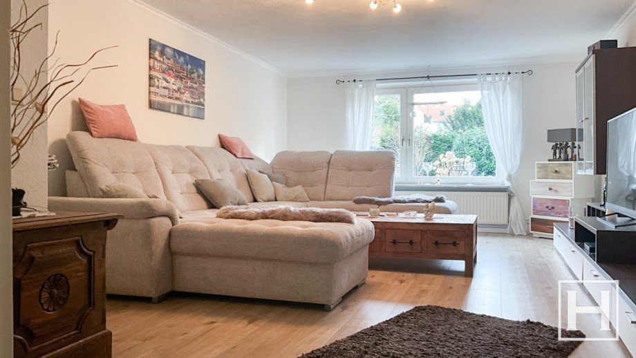 Wohnzimmer Ansicht 1 Doppelhaush�lfte Bad Segeberg