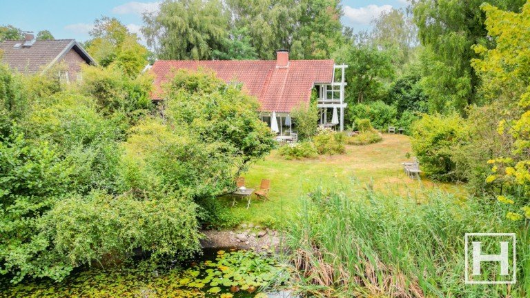 Ansicht Oersdorf Einfamilienhaus Architektur trifft Naturidylle