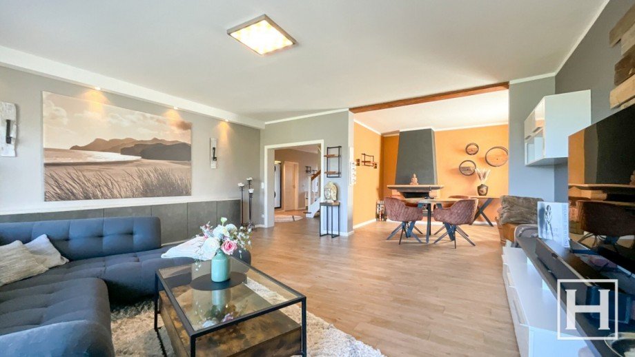 Gro�z�giges Wohnzimmer Einfamilienhaus Kayhude