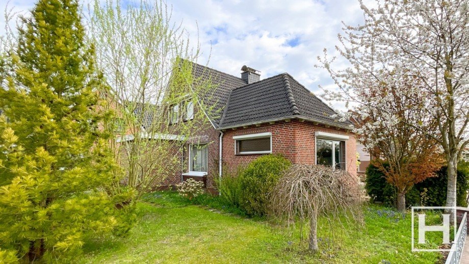 Hausansicht mit Anbau Einfamilienhaus Klein Gladebr�gge