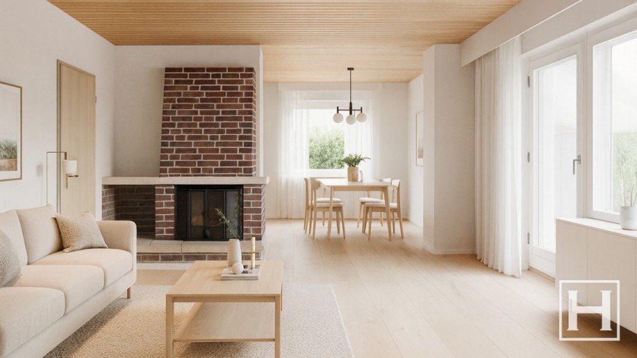 Wohnzimmer Inspiration Einfamilienhaus Kaltenkirchen