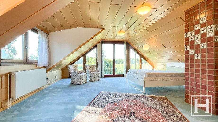 Schlafzimmer im Dachgeschoss Einfamilienhaus Itzstedt