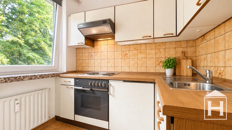 K�che I KI-retuschiert Etagenwohnung Bad Segeberg