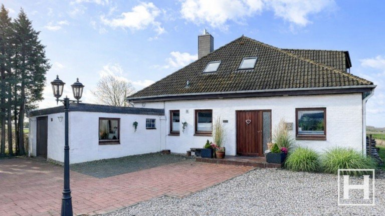  Kayhude Einfamilienhaus Wohnen mit Weitblick ins Gr�ne