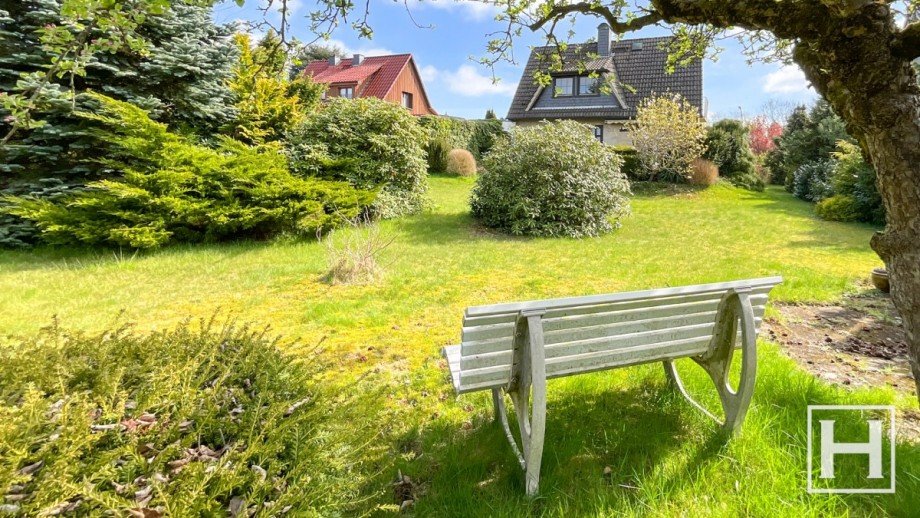 Blick ins Gr�ne Einfamilienhaus Henstedt-Ulzburg