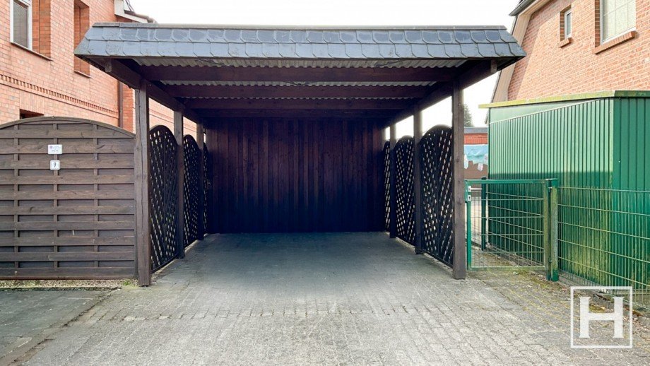 Carport Erdgeschosswohnung Stuvenborn